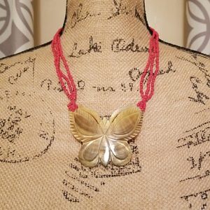 Bohemian Butterfly Necklace